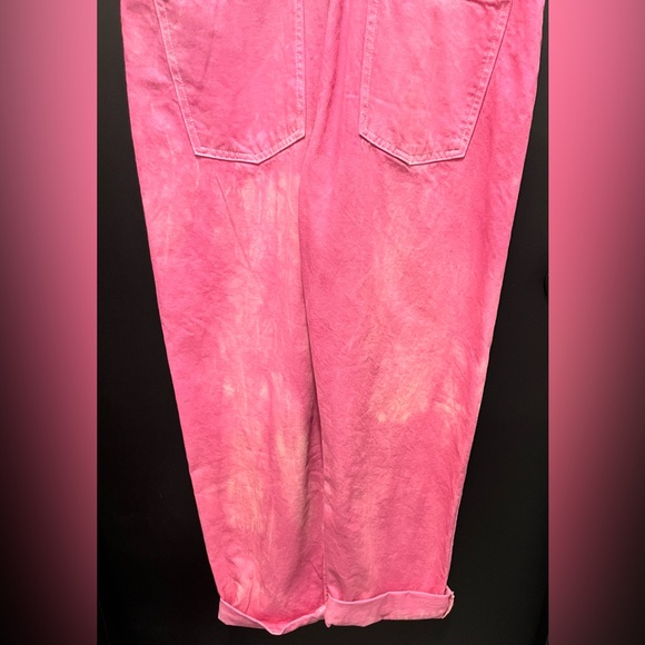 NWT Free People Ziggy Denim Pink Overalls… - Picture 9 of 14
